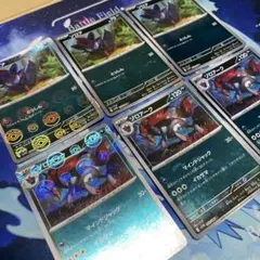 ゾロア ゾロアーク 計6枚セット モンスターボールミラー