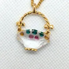 Swarovski スワロフスキー　クリスタルバスケットネックレス