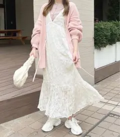apres jour mignon シアージャガードクリンクル キャミワンピース