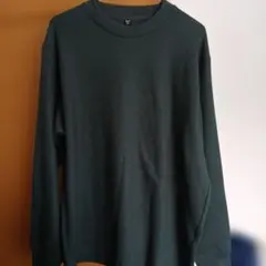 ユニクロ　ソフトニットフリースクルーネックT