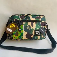 A BATHING APE カモフラージュ ショルダーバッグ　新品未使用