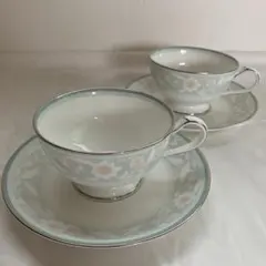 ノリタケ フェアモント FAIRMONT カップ＆ソーサー 2客セット