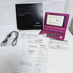 CASIO XD-A4800FP ピンク EX-wordのサムネイル
