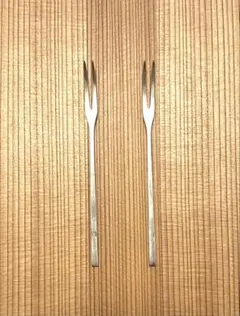 三輪周太郎 さん デザートフォーク 2本 シルバーsilver925 銀製 刻印 三輪周太郎 さん デザートフォーク 2本 シルバーsilver925 銀製 刻印
