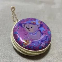 ディズニー　ダッフィー＆フレンズ　シェリーメイ　　缶ポーチ　キーホルダー