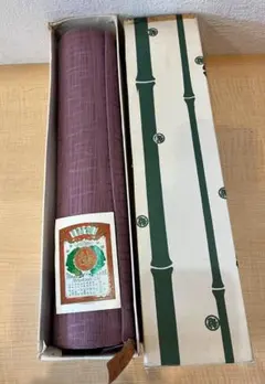 【未使用】三越謹製 シルクウール 反物 絹50% 毛50% 11.6m 小豆色系