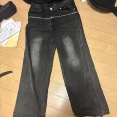 goar.archive Blackzipperwaist denim sサイズ - メルカリ