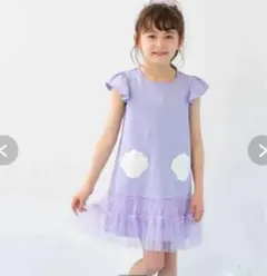 メゾピアノ シェルアップリケ カットワンピース 140cm - メルカリ
