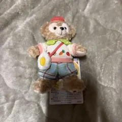 ダッフィー　ぬいぐるみバッジ