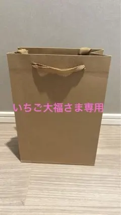 【いちご大福さま専用】紙袋10枚セット