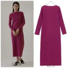 美品♡フィータ Pheeta コットンリネン VERA dress 限定 ピンクのサムネイル
