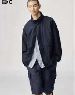 UNIQLO C ライトウェイトスタンドブルゾン　Mサイズ