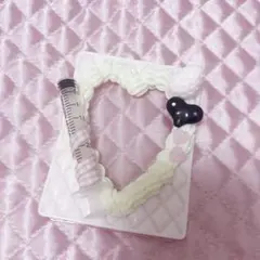 トレカケースデコ ホイップデコ量産型 注射器 平成女児 萌