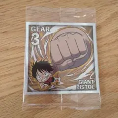 ワンピース大海賊シールウエハースLOG.6 ルフィ　ギア3