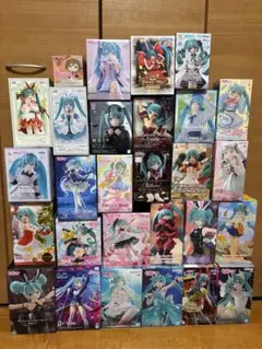 初音ミク　プライズフィギュア　まとめ売り28体セット