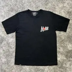 【美品】MoBB ブラック Tシャツ M プリントTシャツ