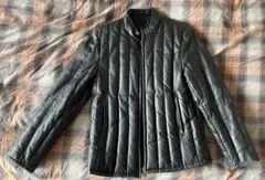 COMME CA DU MODE レザーダウンジャケット M