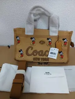 新品・未使用 コーチCOACH ミッキー ショルダーバッグのサムネイル