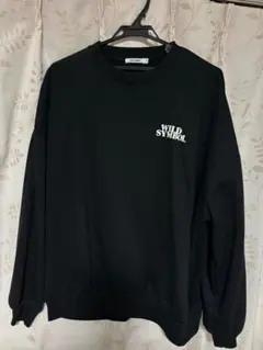 WEGO スウェット 黒 レディース