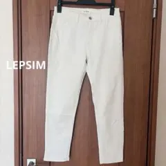 LEPSIM ホワイト スキニーパンツ M