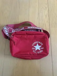 Converse レッド ショルダーバッグ