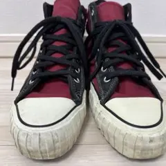 コンバース ALL STAR US RIBBED HI 28 レッド/ブラック