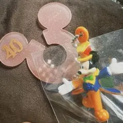 ミッキー　40周年　キーホルダー