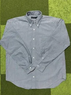 グリーンレーベルリラックシング ストライプシャツ M