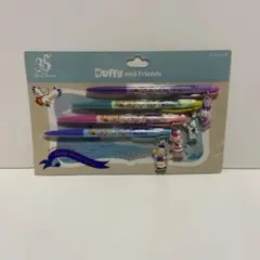 ダッフィー ＆フレンズ　35周年　ボールペン　4本セット