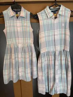 Polo Ralph Lauren チェック柄 ワンピース 2枚セット