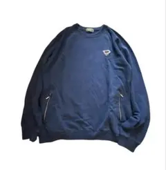 [GARDEN CLUB] スエット トレーナー長袖 ZIPジップ付ポケット