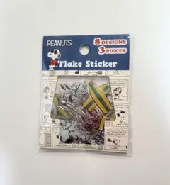 スヌーピー フレークステッカー