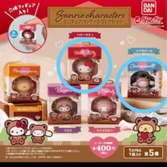 サンリオキャラクター ミニチュアパッケージコレクション