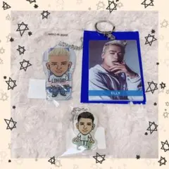 【未開封品】三代目 JSB3 ELLY キーホルダー クリーナー クリアチャーム