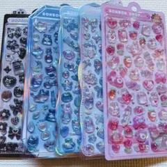 【新品】　クーリア　ボンボンドロップシール　５点セット　まとめ売り　正規品