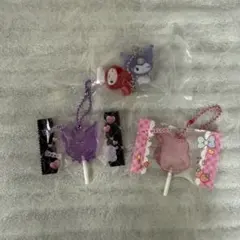 サンリオキャラクターズキャンディーチャームズグミ＆なかよしドロップチャーム