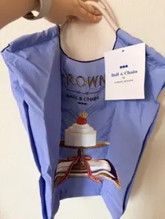 Ball & Chain エコバッグ Mサイズ ラベンダー　紫　パープル　ケーキ