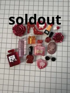 デコパーツアソートღオシャレレッド