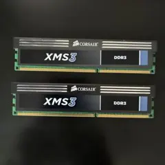 CORSAIR XMS3 DDR3 メモリー 4GB (2GB×2枚)のサムネイル