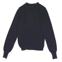 グレイル　ハイネック 長袖ニット　ネイビー　L