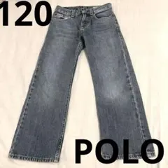 ポロラルフローレン ジーンズ120センチサイズ ダメージ加工 デニム