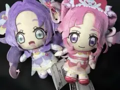 名探偵プリキュア！ コロっとまんまる プリフェイスぬいぐるみvol.1　2体