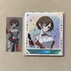 プロジェクトセカイ プロセカ 感謝祭 オーロラ箔押し ミニ色紙 MEIKO