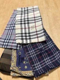 BURBERRY ハンカチ 5枚セット