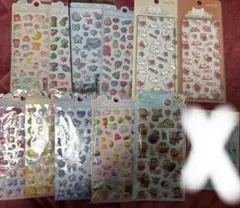 ぷっくり3Dシール　ぷくぷくキャンディーシール　まとめ売り