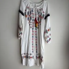 ZARA ワンピース エスニック刺繍