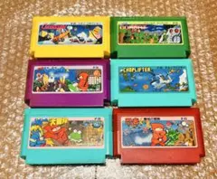 【ファミコンソフト6本セット・Nintendo Famicom】JAL