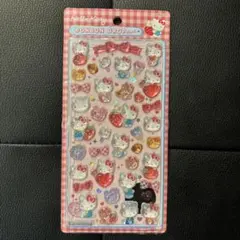 ハローキティ 赤 ボンボンドロップシール　正規品 第2弾