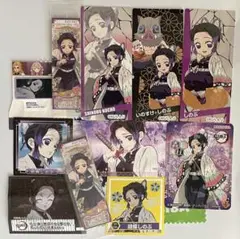 鬼滅の刃 胡蝶しのぶ ステッカー チョコバー ベビースター まとめ売り レア