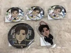 岩田剛典　缶バッジ　クリアチャーム